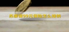 苏康保99元保险怎么报销 怎么报销苏康保99元保险