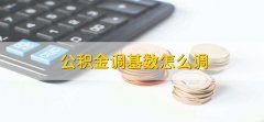 公积金调基数怎么调，有以下三个步骤