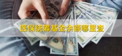 医保统筹基金余额哪里查，有以下三种方法