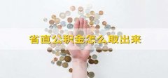 省直公积金怎么取出来 如何取出省直公积金