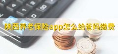 陕西养老保险app怎么给爸妈缴费